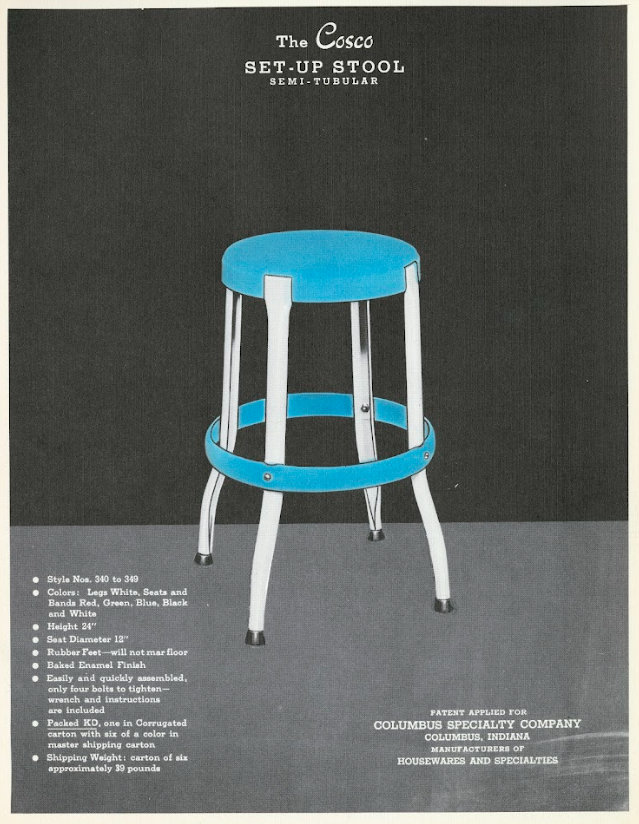 The Cosco Step Stool Semi Tubular Cosco Products   18630778075277